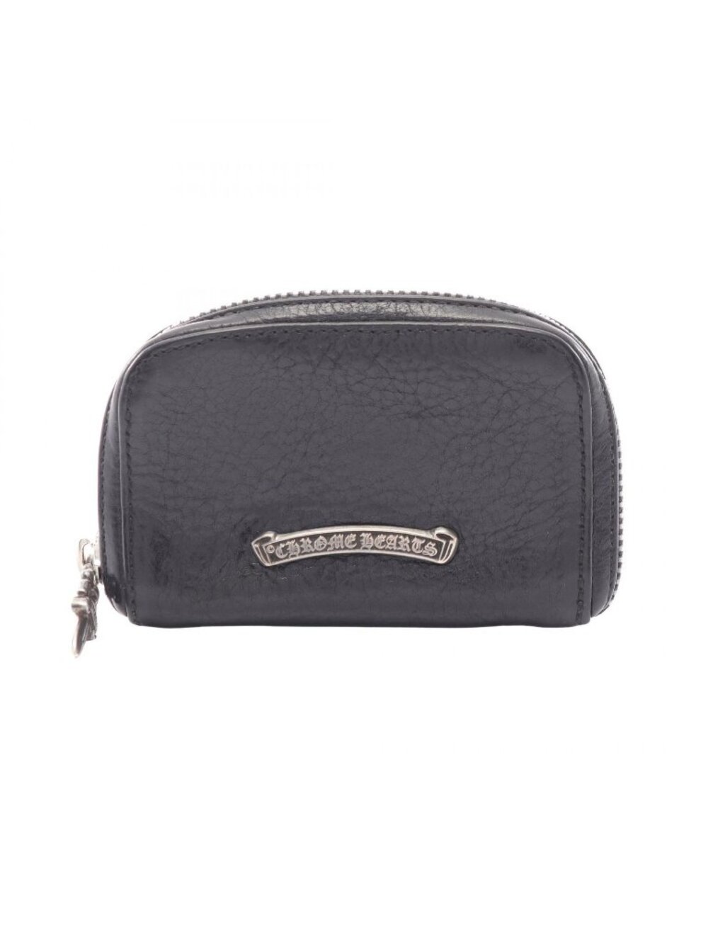 Chrome Hearts Coin Purse Single Fold Wallet Leather